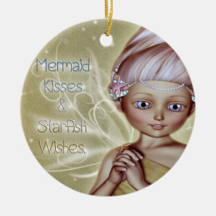 Starfish Wishes Ceramic Tree Decoration