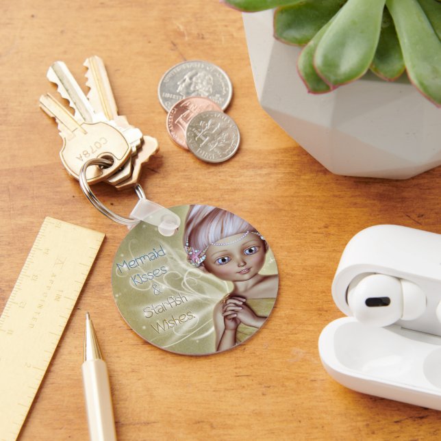 Starfish Wishes Key Ring (Desk)