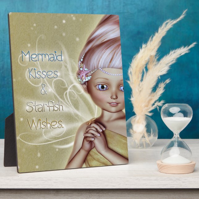 Starfish Wishes Plaque (Side)
