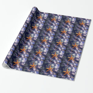 Starfish Wrapping Paper