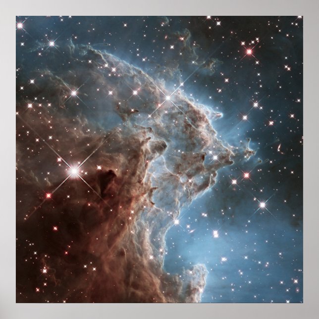 Starforming Region Ngc 2174, Monkey Head Nebula. Poster (Front)