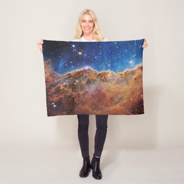Starforming Region Ngc 3324 In The Carina Nebula. Fleece Blanket (In Situ)
