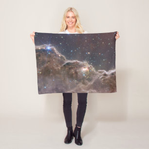 Starforming Region Ngc 3324 In The Carina Nebula. Fleece Blanket