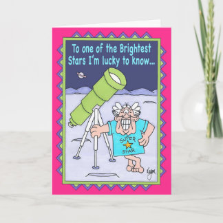 STARGAZER Birthday Card
