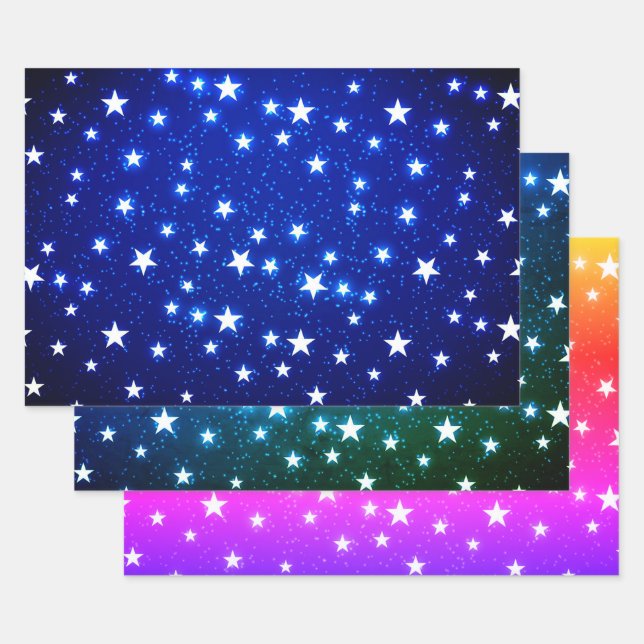 Stargazer Collection Wrapping Paper Sheet (Set)