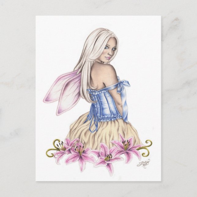 Stargazer Fairy Postcard (Front)