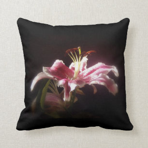 stargazer lilies #15 cushion
