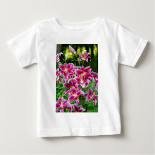 Stargazer Lilies Baby T-Shirt