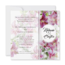 Stargazer Lilies Watercolor