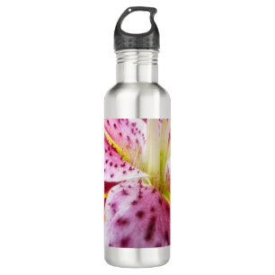 Stargazer Lily Bright Magenta Floral 710 Ml Water Bottle