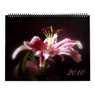 Stargazer Lily Calender Calendar