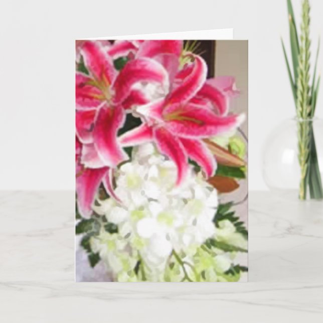 Stargazer Lily Note Cards (Front)