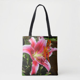 Stargazer Lily Tote Bag