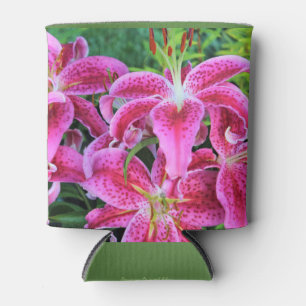 Stargazer Oriental Lilies Can Cooler