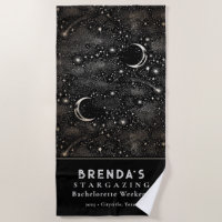 Stargazing Bachelorette Weekend Celestial Black