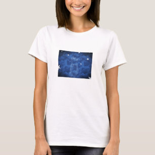 Stargazing Cat, Women's shirt
