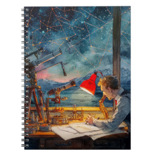 Stargazing Dreamer Colorful Constellation Notebook