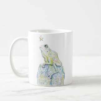 Stargazing Frog Coffee Mug