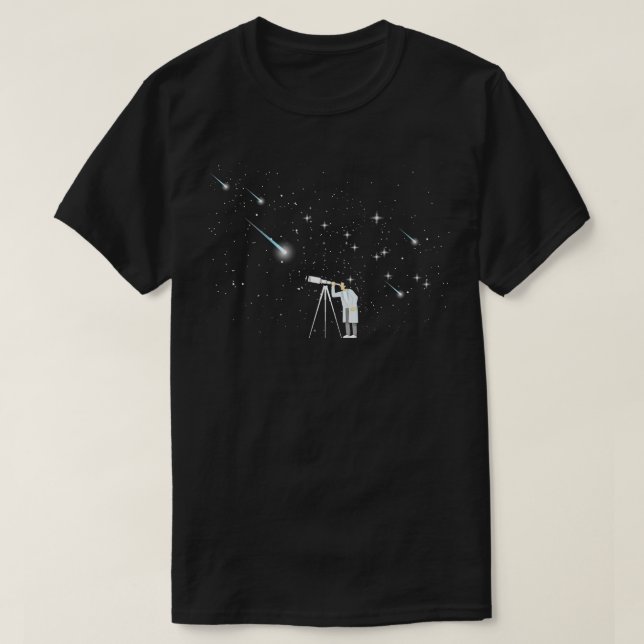 Stargazing  Stargazer Astronomy Gift Science Outfi T-Shirt (Design Front)