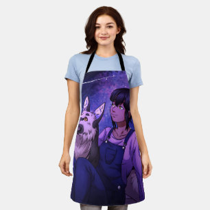 Stargazing with a Dog Apron