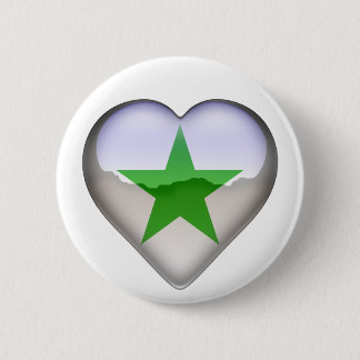 StarHeartJewel 6 Cm Round Badge