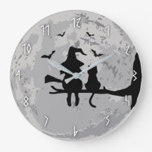 Staring at the Moon Wall clock