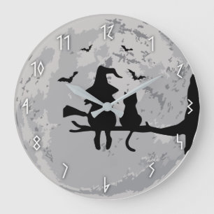 Staring at the Moon Wall clock