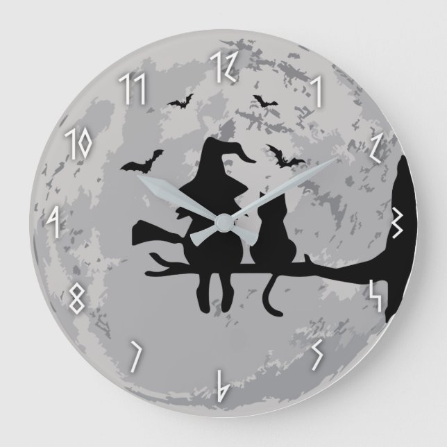Staring at the Moon Wall clock (Front)