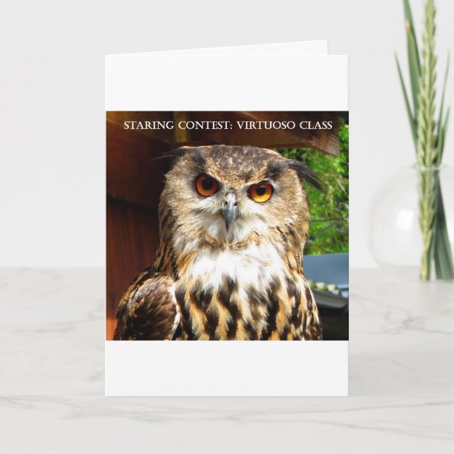 Staring Contest Card (Front)