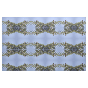 Staring in a Spruce Patterned Animal Craft Fabric