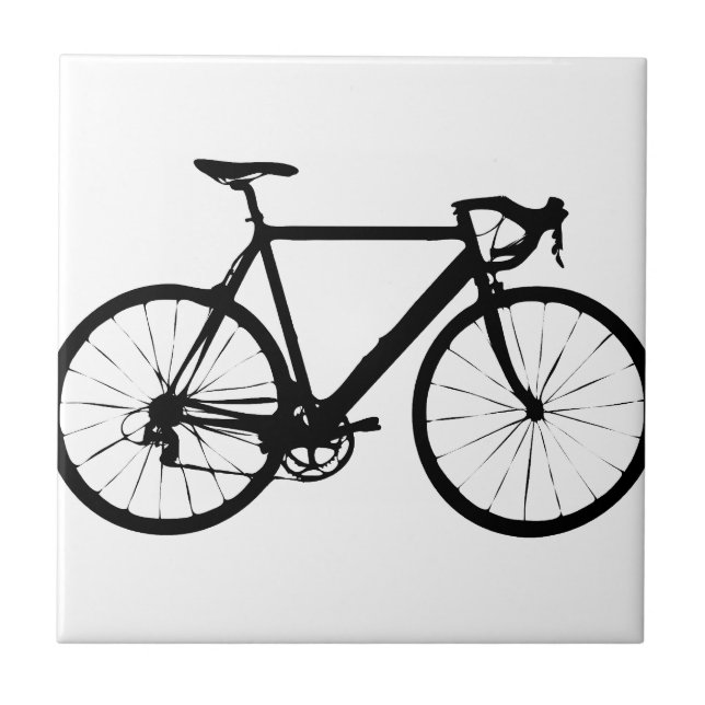 Stark Bicycle Ceramic Tile (Front)