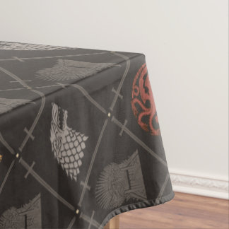 Stark, Lannister, Targaryen, Iron Throne Pattern Tablecloth