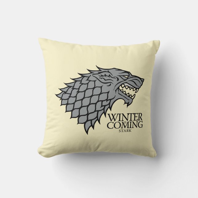 Stark Sigil - Winter Is Coming Cushion (Front)