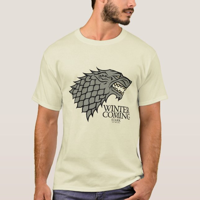 Stark Sigil - Winter Is Coming T-Shirt (Front)