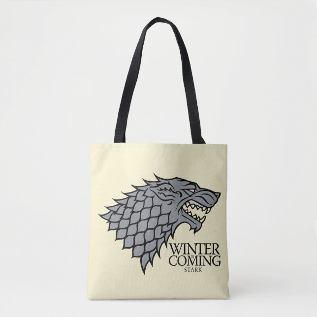 Stark Sigil - Winter Is Coming Tote Bag (Front)