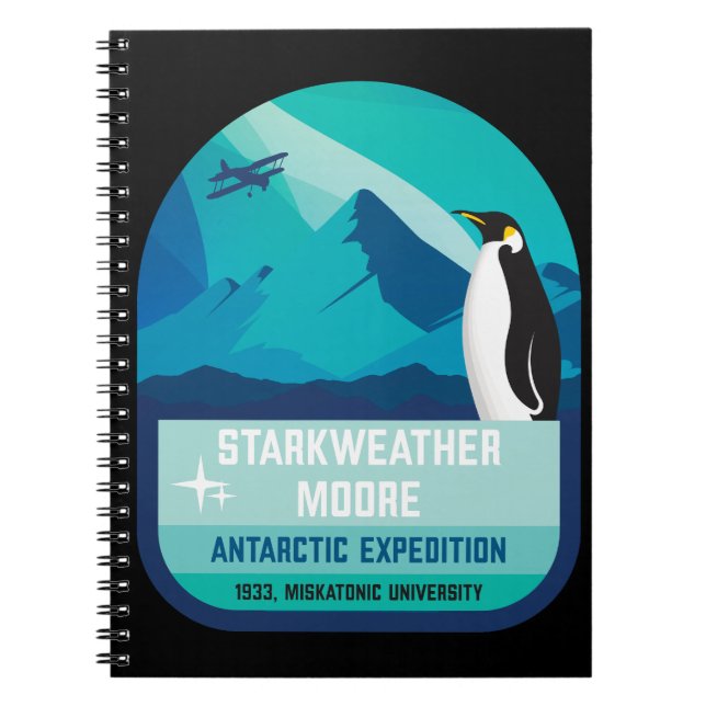 Starkweather-Moore Antarctic Expedition Notebook (Front)