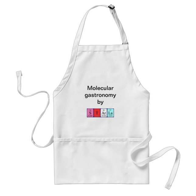 Starla periodic table name apron (Front)