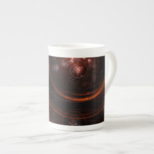 Starlight Abstract Art Bone China Mug