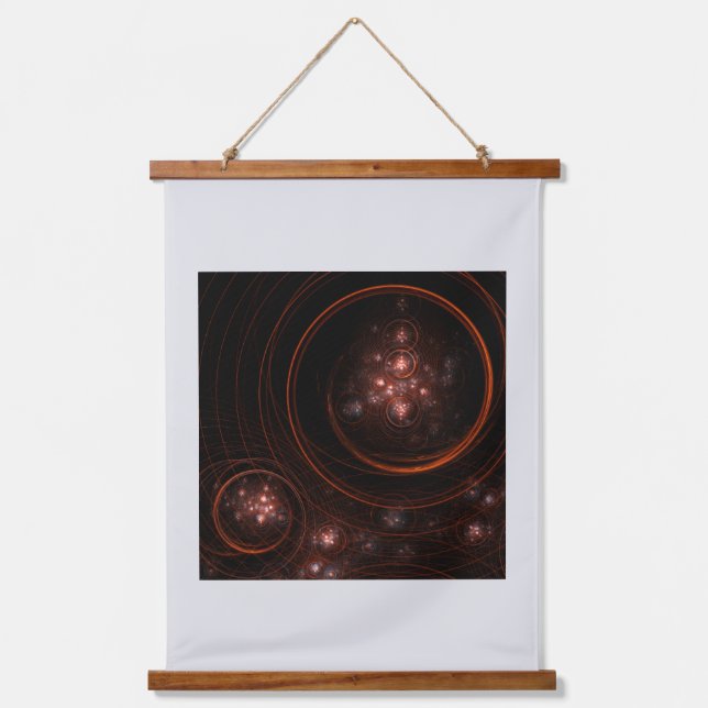 Starlight Abstract Art Hanging Tapestry (Front)