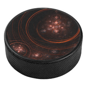 Starlight Abstract Art Hockey Puck
