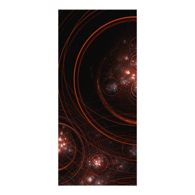 Starlight Abstract Art Rack Card (Front)