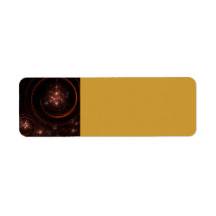 Starlight Abstract Art Return Address Label