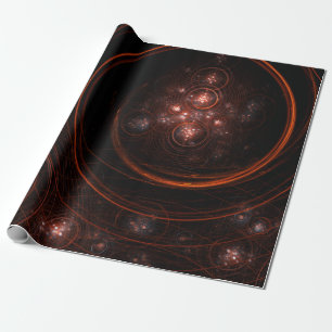 Starlight Abstract Art Wrapping Paper