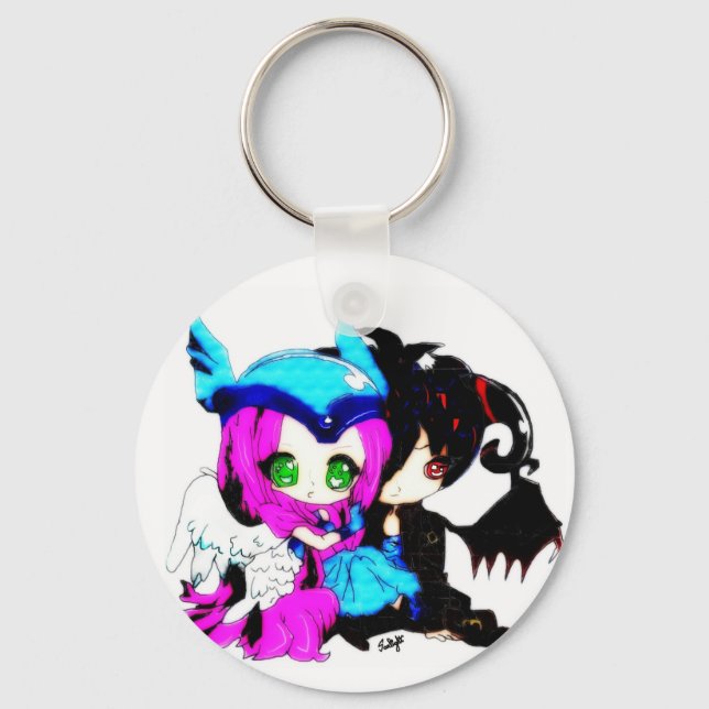 Starlight Custom Art Key Ring (Front)