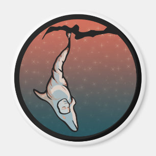 starlight dolphin cocoon magnet
