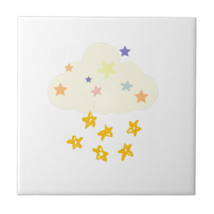Starlight Dreamer Ceramic Tile