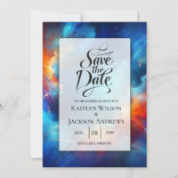 Starlight Fusion of Fire and Ice Wedding