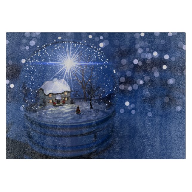 Starlight Globe Cutting Board (Front)