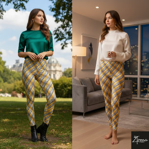 starlight gold and selevr leggings