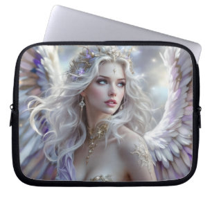 Starlight Grace – Celestial Princess of Dawn Laptop Sleeve